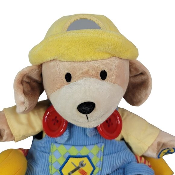 Carter's Interactive Musical Dog Plush Carpenter Tool Construction Sensory 2005 - Picture 2 of 11
